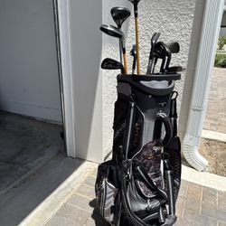 Complete Golf Club Set with Maxfli 4.0 Bag - Great Condition 