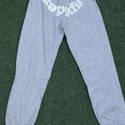 Gray spider sweats