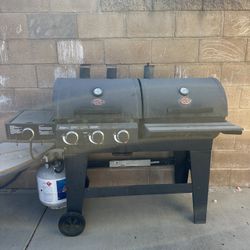 Char-Griller Dual BBQ – Gas & Charcoal Combo Grill (As Is)
