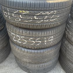 225-55-19 Used Tires 225/55/19 Llantas Usadas