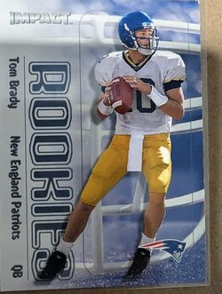 Tom Brady 2000 Skybox Impact 