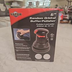 Vaper 22606 6" Random Orbital Buffer Polisher No Bonnets Included