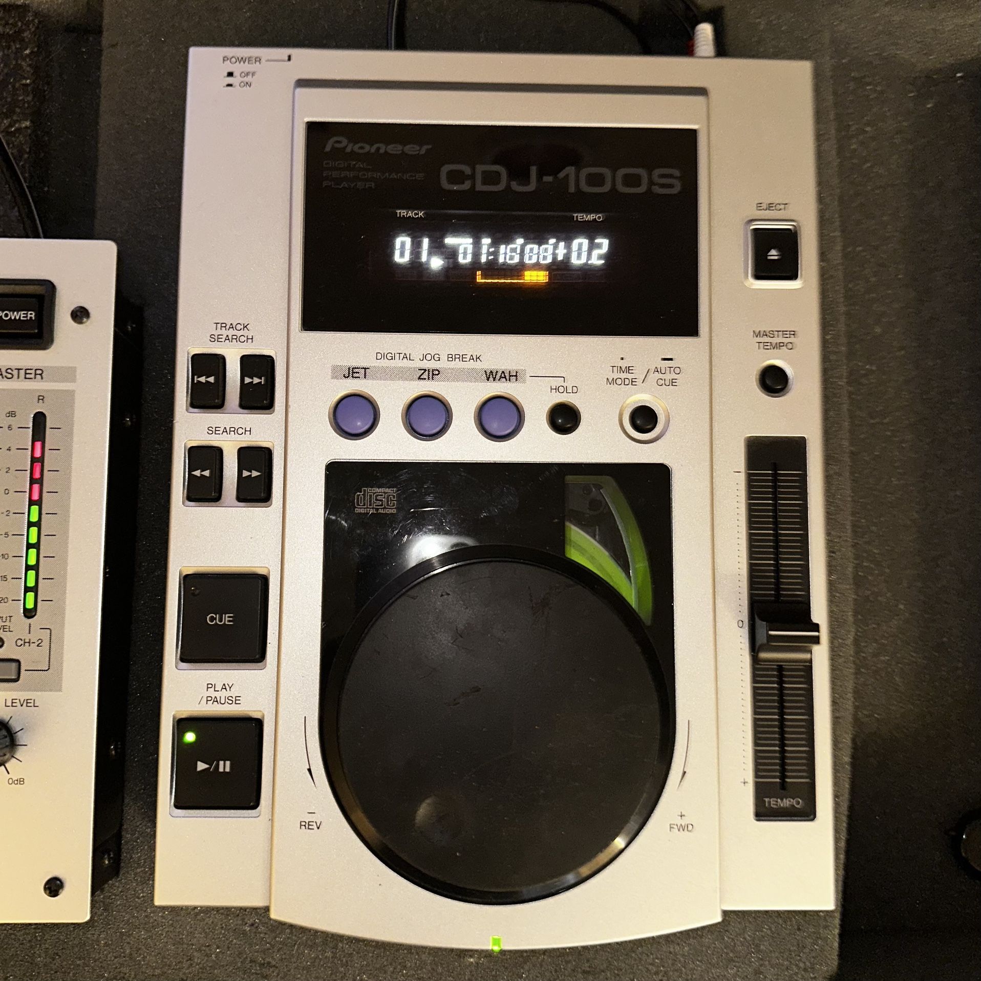 Pioneer DJM-300 Silver 2-Channel Professional DJ Mixer Pioneer