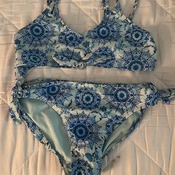Girls Swim Suit Size L 10/12