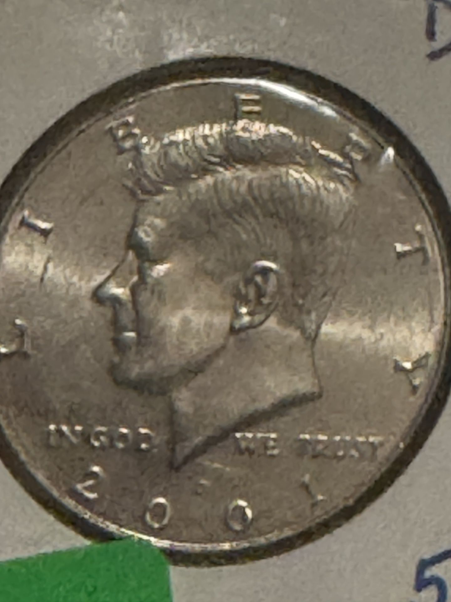 2001 D Kennedy Half Dollar 