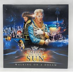 Empire Of The Sun Walking on a dream Newbury Clear Blue Vinyl Signed By Members