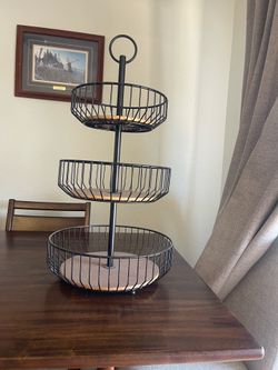 3 tier veggie and fruit organizer