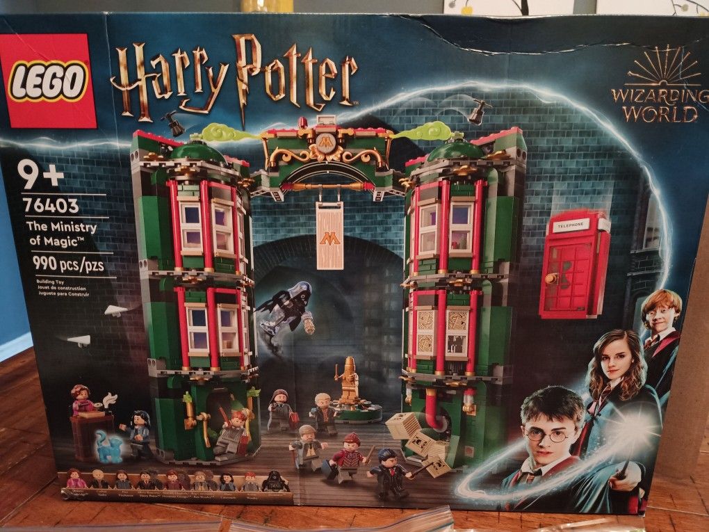 harry potter-ministry of magic lego set