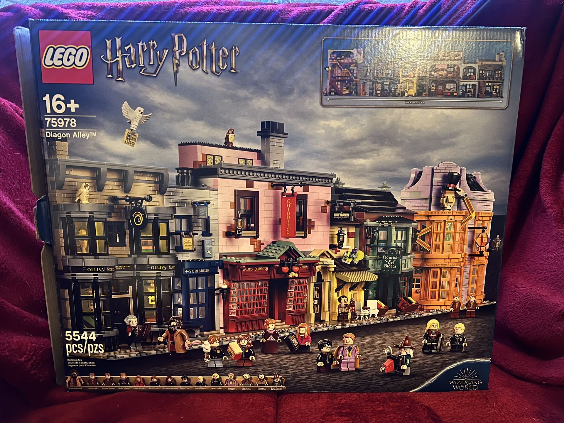PENDING - Harry Potter - LEGO - Diagon Alley - Set 75978 - Open