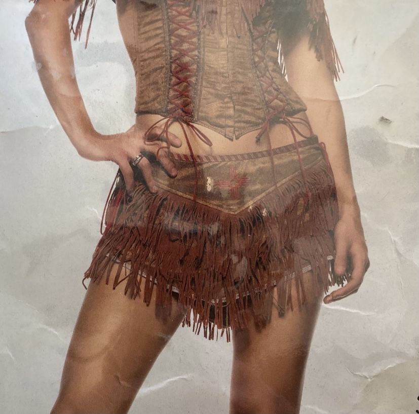 Sexy Leg Avenue Indian Princess Costume M/L And Comes With Heels Size 6 New !! (… Please Read Description Thank You 😊 