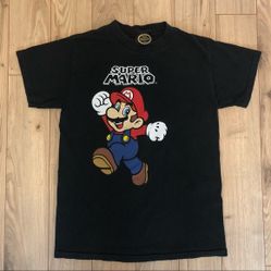 Womens Nintendo Official Super Mario short sleeve Cotton T-shirt size S