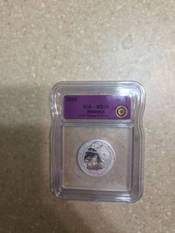 2025 Rwanda 10 francs 999 Silver Coin