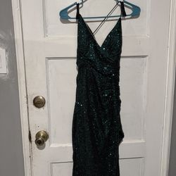 Emerald Green Hoco Dress