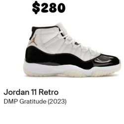 DS JORDAN 11 GRATITUDE SIZE 12