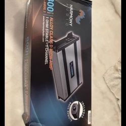 Subwoofer Amp Car Audio Harmony Mono Block 800.1