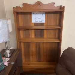 Solid wood bookcase for 200 bucks