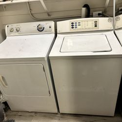 GE Washer and Dryer Set Electric 