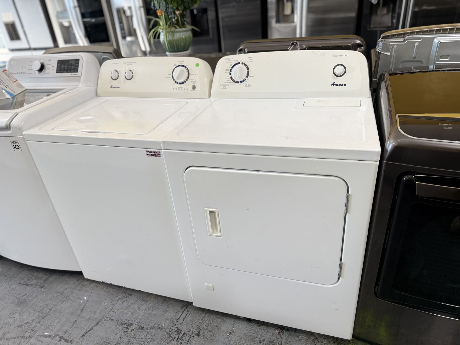 Washer And Dryer Finance Available