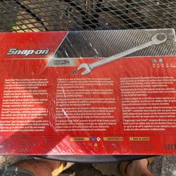 Snap On 10pc Metric  Flank Drive  Plus Reversible  Ratcheting Set