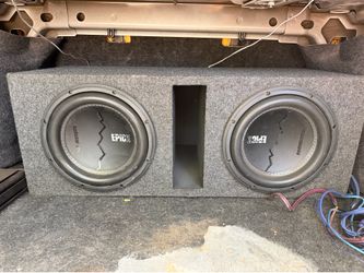 10” subwoofers