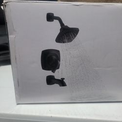 Kohler Rubicon Matte Black Shower Tub Faucet