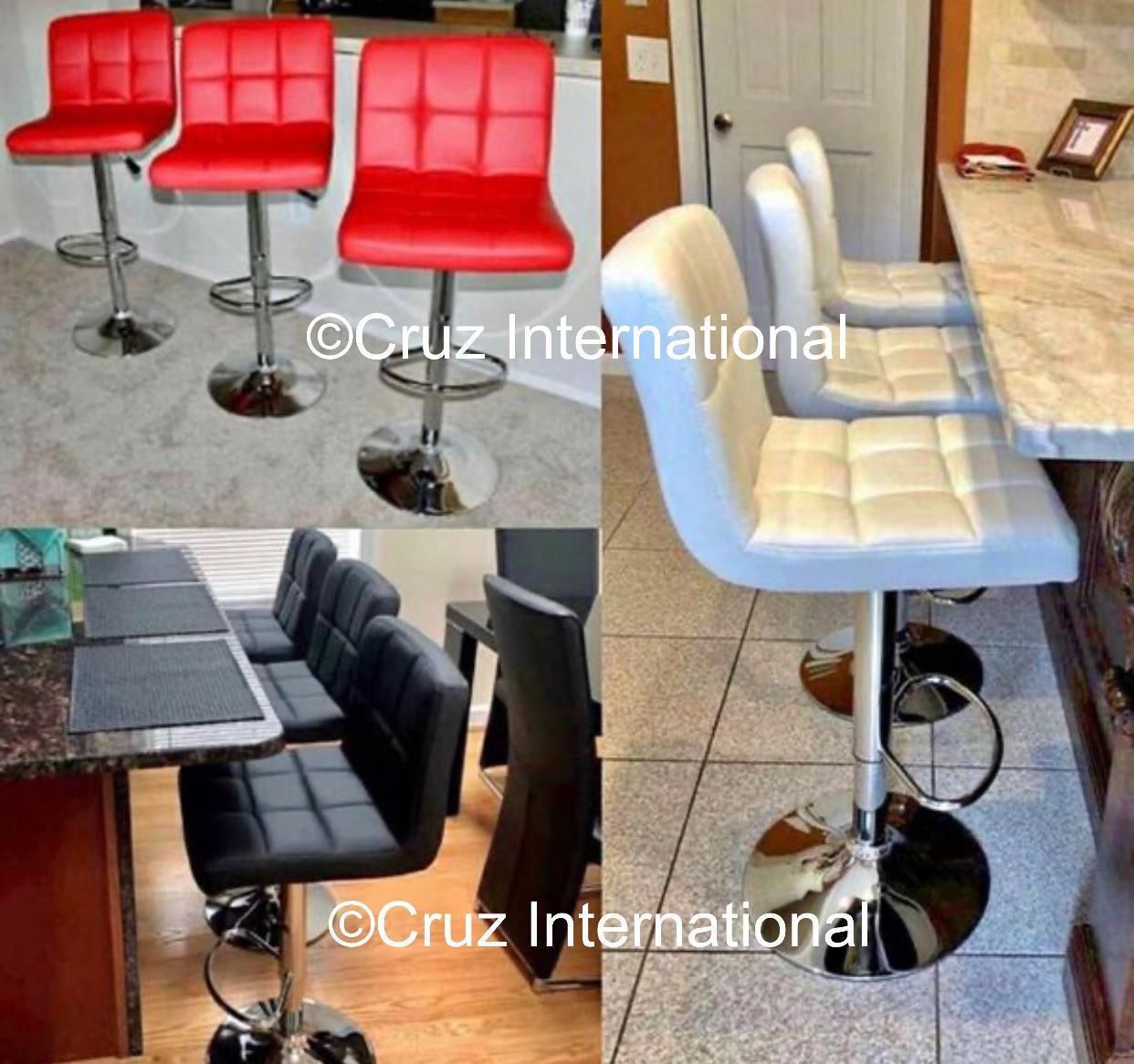 New 3 Bar Stools
