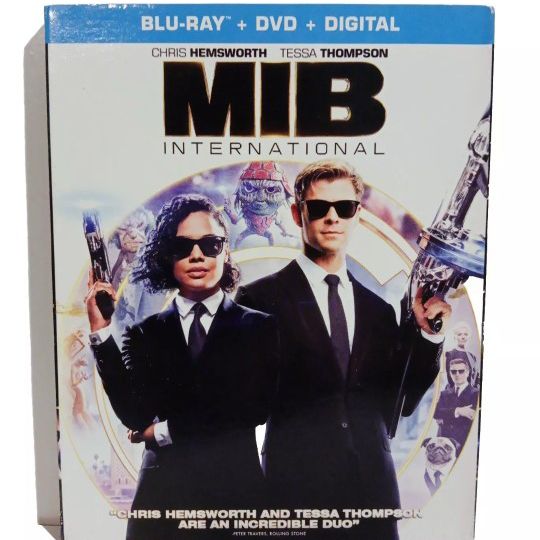 Men in Black: International Blu-Ray + DVD + Digital Branf New Factory Sealed 