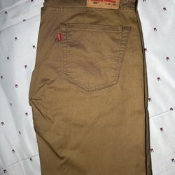 NEW Men's Levi's 505 Caraway Twill Regular Fit Stretch Jeans 34x30