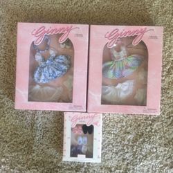 Ginny Doll Outfit and Shoes Set – 3 Boxes