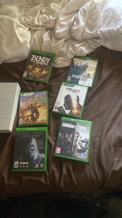 Xbox one S + controller + SIX games