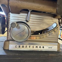 Vintage Craftsman “100” Anniversary Table Saw