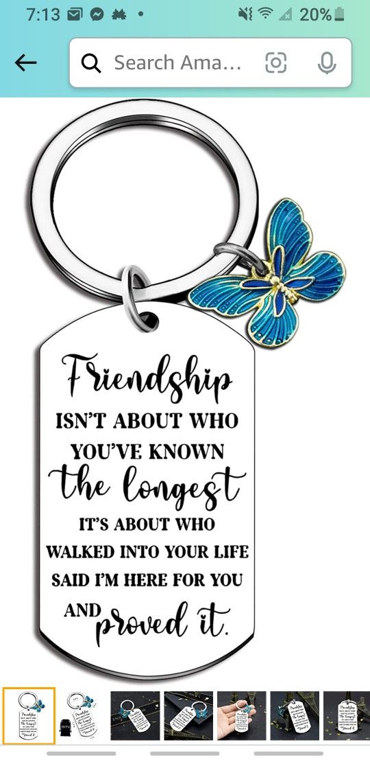 Friendship Gifts For Women Friends Best Friend BFF Bestie Gifts For Women Funny Keychain Gifts For True Friends Unique Friend Gifts For Girls Sister B