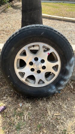 Chevy Silverado spare tire