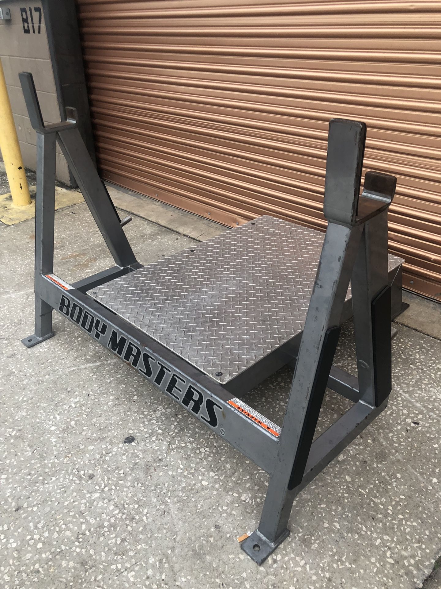 Body Masters Deadlift / Dead Lift Platform- Davenport Fitness Equipment / Gym