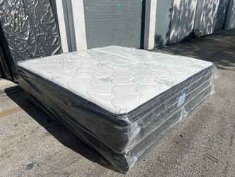 NEW MATTRESS KING SIZE PILLOW-TOP WITH BOX SPRING