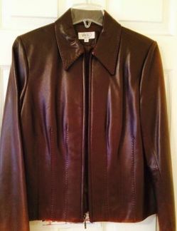 Leather Jacket. New with Tags (women's medium)