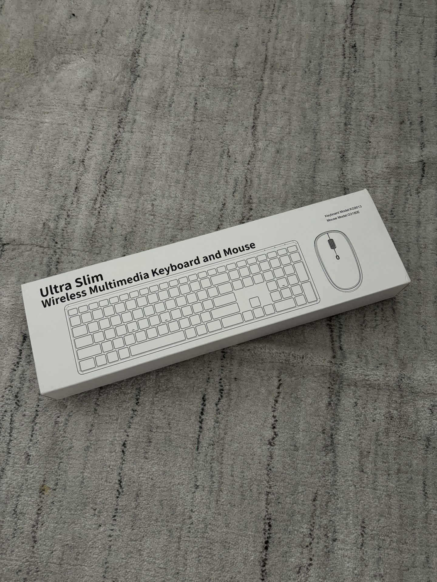 Wireless Mouse Keyboard Set