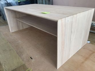 Oak Wood Coffee Table