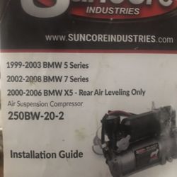 BMW X5 / 5 series / 7 series brand new compressor pumps