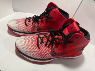 Nike Air Jordan 31 XXXI Chicago Bulls University Red Black White Men’s Size 12