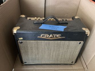 Crate Music Amplifier Guitar Amp Audio Amplifier Combo Speaker Used