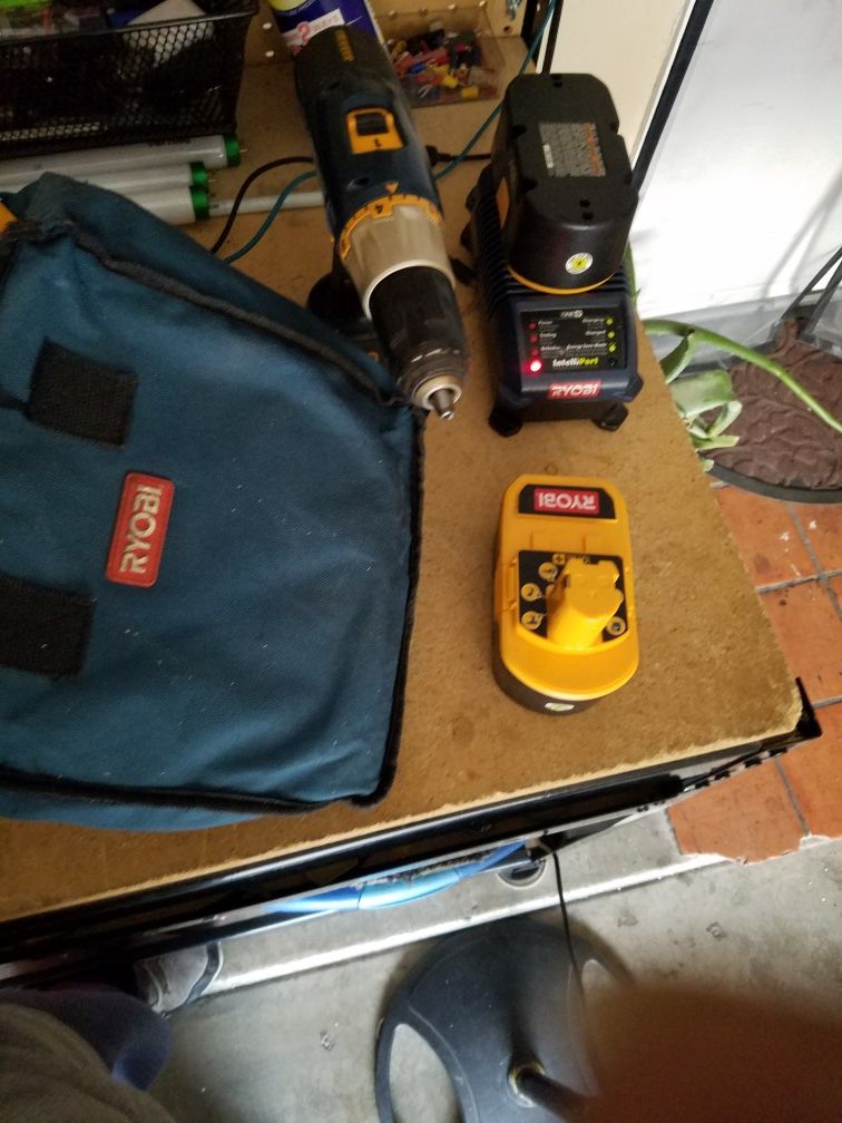 Ryobi drill 18v