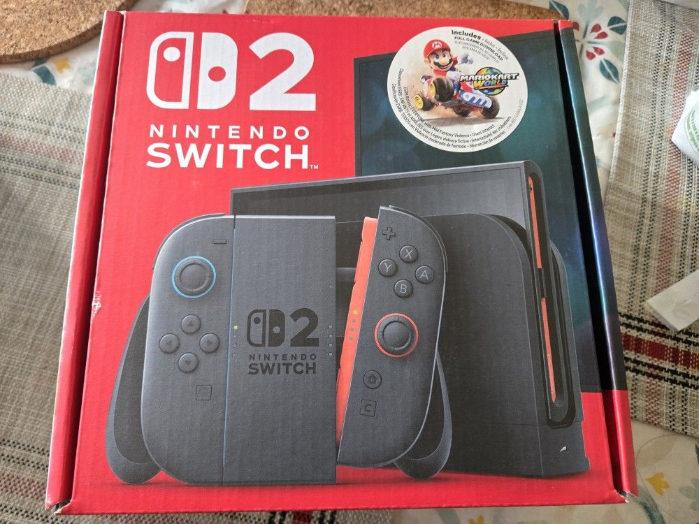 New Nintendo Switch 2 + Mario Kart World