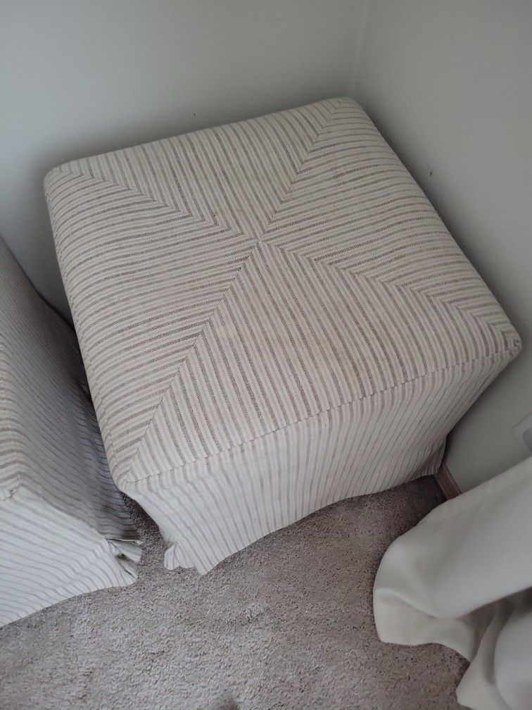 Free! Threshold W/studio MCGEE Ottomans 2