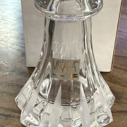 Mikasa Crystal Trumpet Vase – Flame D’Amour – 4” – NIB