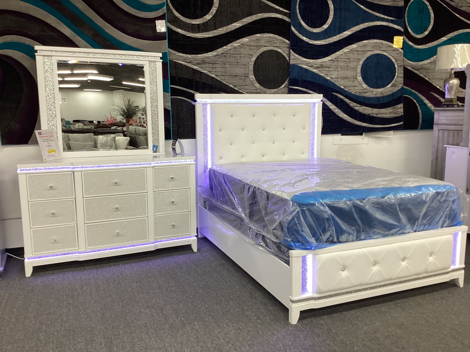 Queen Size Bedframe Set $1,499