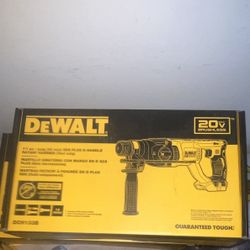 DEWALT DCH133B Max XR, 20V rotary drill with brushless 1 inch D-grip
