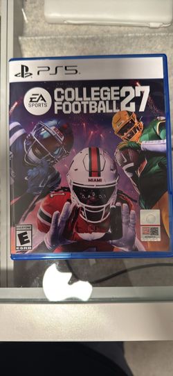 NCAA football 27 PlayStation 5