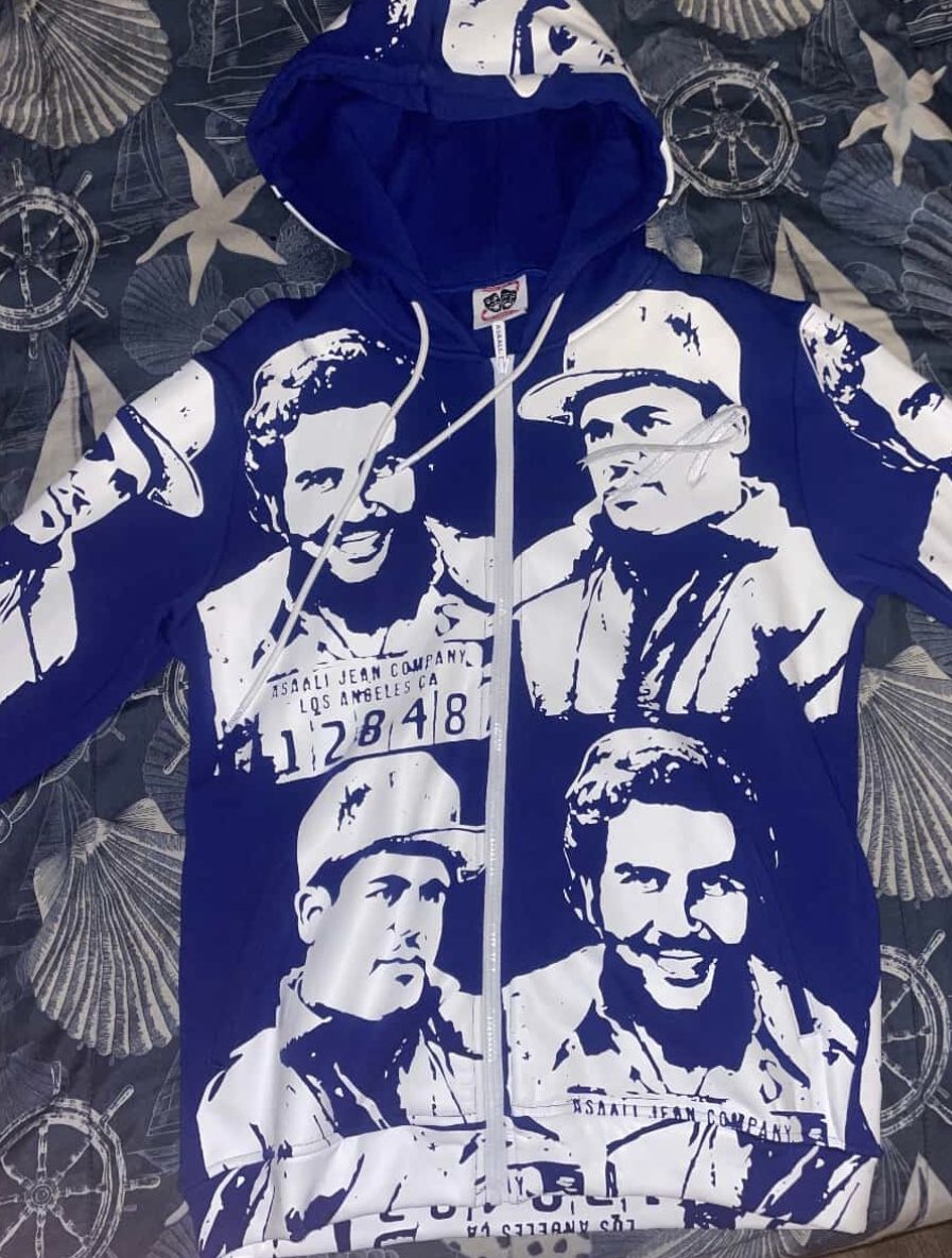 Blue Medium Asaali Hoodie For 140$