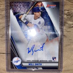 Will Smith Rookie Card Autograph 2019 Bowsman’s Best